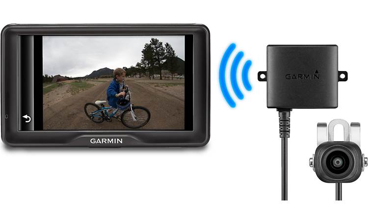 Garmin RV 760LMT Add an optional wireless rear-view camera for safer driving