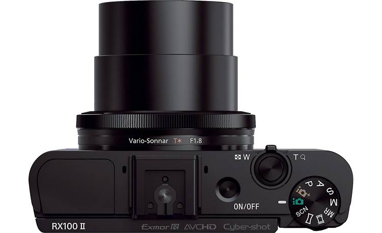 Sony Cyber-shot® DSC-RX100 II Top view (with full zoom)