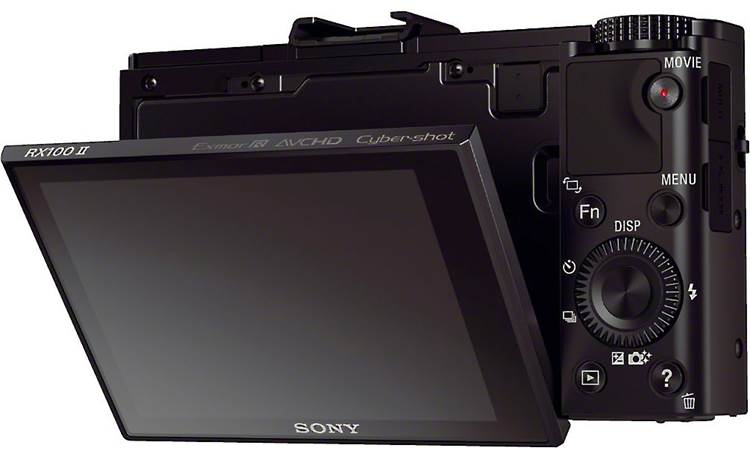 Sony Cyber-shot® DSC-RX100 II Display tilts up or down