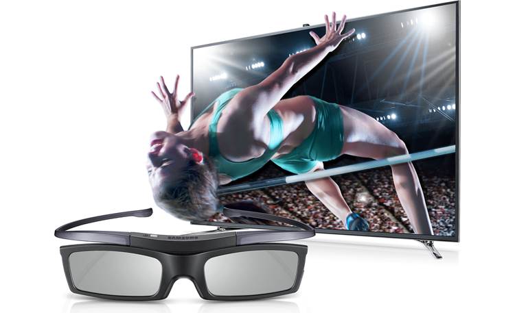 Samsung UN65F9000 Includes 4 pairs of active 3D glasses