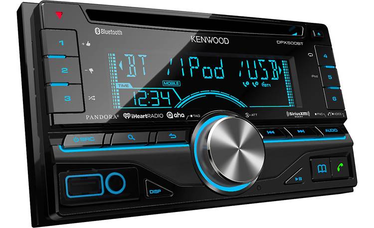 Kenwood DPX500BT Front display