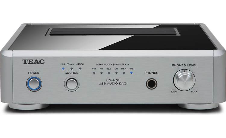TEAC UD-H01 Alternate front view (Silver)