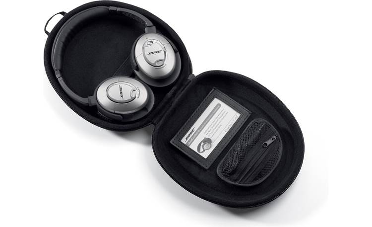 Bose® QuietComfort® 15 Acoustic Noise Cancelling® headphones Stored in travel case