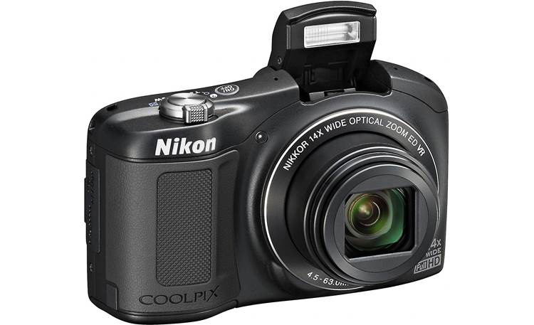 Nikon Coolpix L620 With pop-up flash