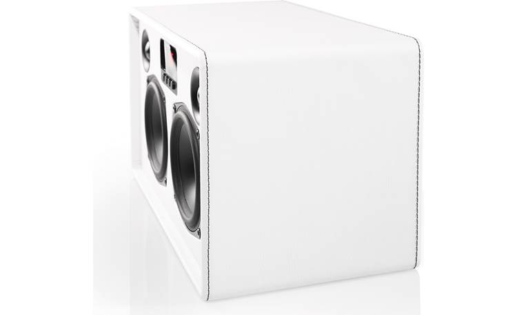 Audio Pro Allroom Air One White - side view with grille removed