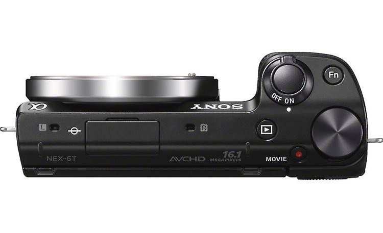 Sony Alpha NEX-5T 3X Zoom Lens Kit Top view (body only)
