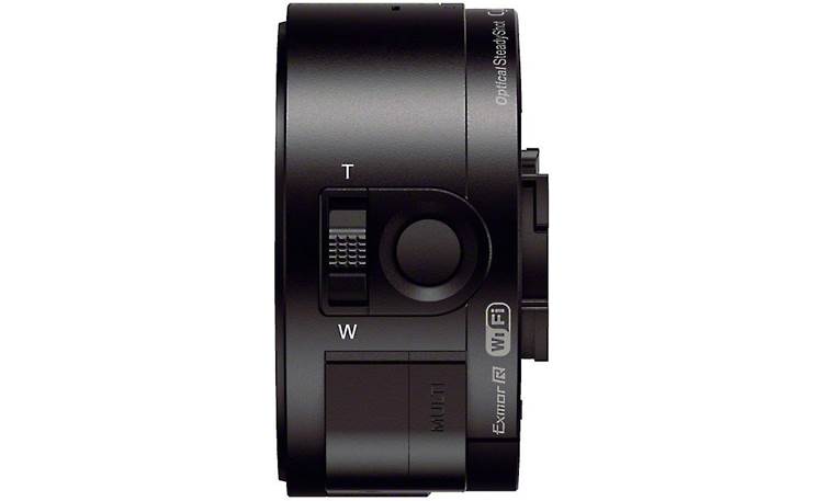 Sony Cyber-shot® DSC-QX10 Left side view (lens retracted)