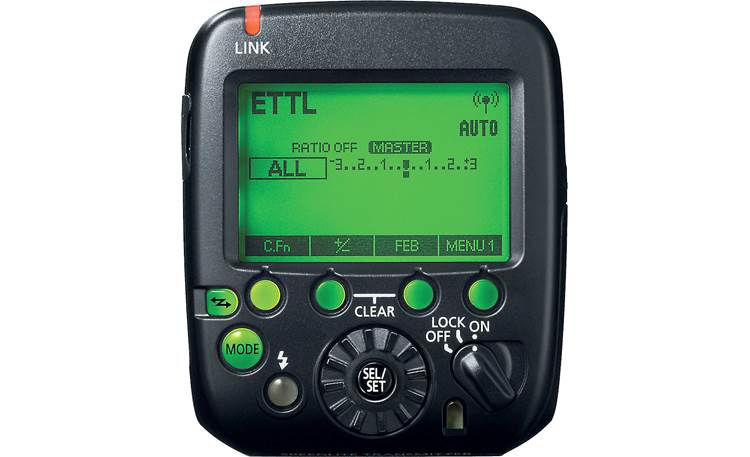 Canon ST-E3-RT Speedlite Transmitter Backlit information panel