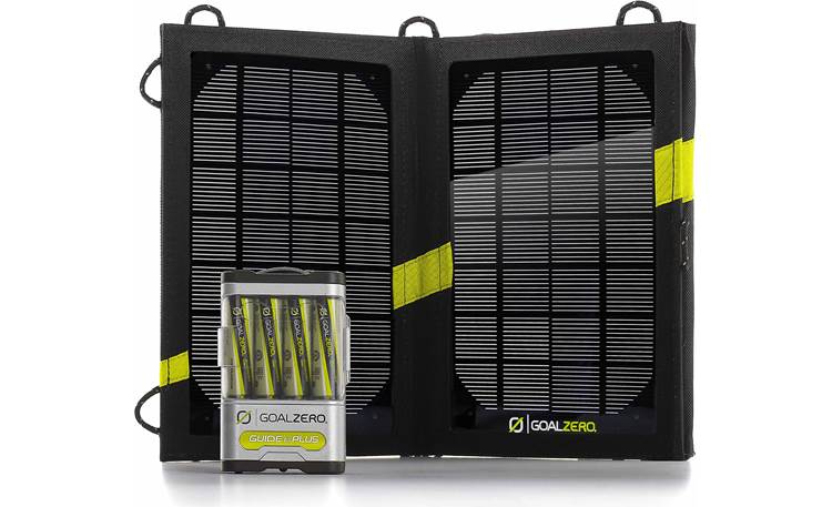 Goal Zero Guide 10 Plus Solar Recharging Kit Front