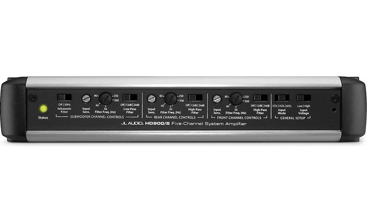 JL Audio StealthMod™ Audio Upgrade Controls on JL HD900/5 amplifier