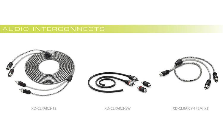 JL Audio StealthMod™ Audio Upgrade Amp installation cables
