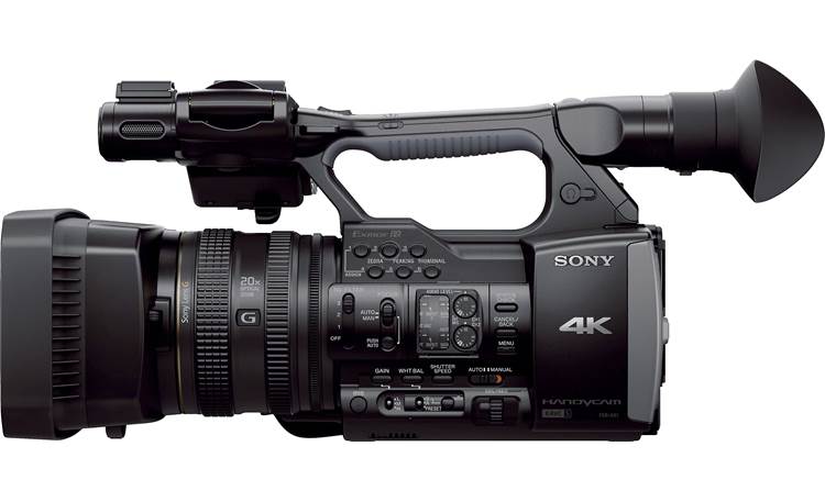 Sony Handycam®  FDR-AX1 Left side view