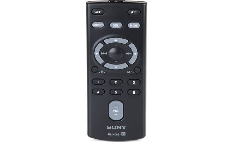 Sony CDX-GT710HD Remote