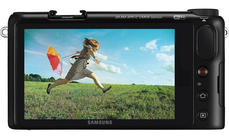 Samsung NX2000 Smart Camera with 2.5X Zoom Lens Kit Back