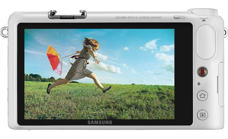 Samsung NX2000 Smart Camera Two Lens Kit Back