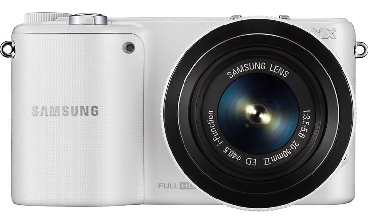 Samsung NX2000 Smart Camera Two Lens Kit Front (straight-on)