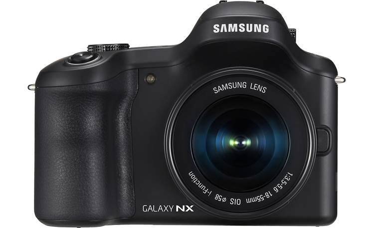 Samsung Galaxy NX-GN120 Front, straight-on