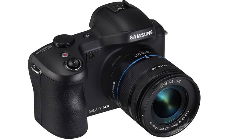 Samsung Galaxy NX-GN120 3/4 view from left