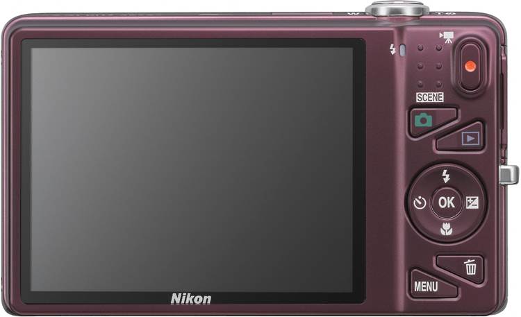 Nikon Coolpix S5200 Back