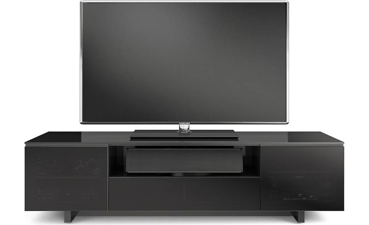 BDI NORA SLIM™ 8239-S Gloss Black (TV and components not included)