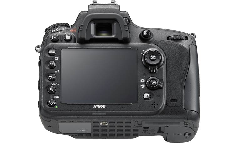 Nikon D610 Camera Bundle Back (lower angle)