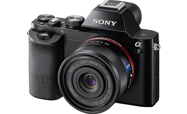 Sony Alpha a7 (no lens included) Shown with lens (not included)