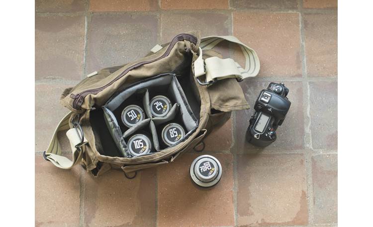BlackRapid Lens Bling Shown in typical use (bag other gear not included)
