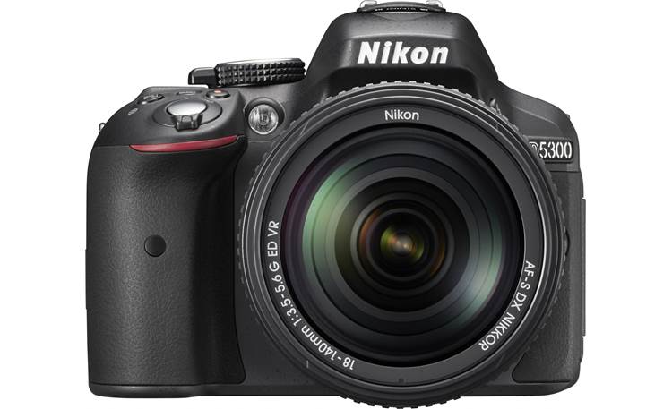 Nikon D5300 Kit Front, straight-on