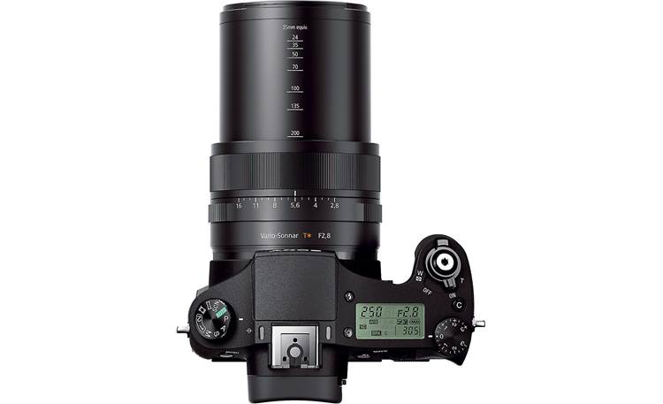 Sony Cyber-shot® DSC-RX10 Top view (zoom extended)