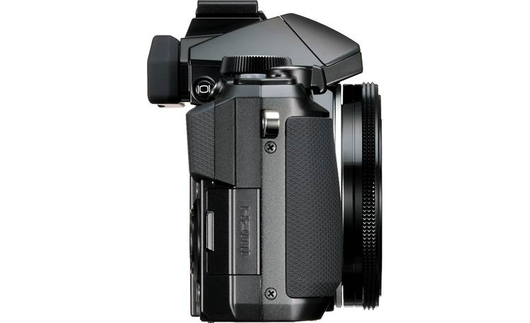 Olympus Stylus 1 Zoom lens fully retracts into body