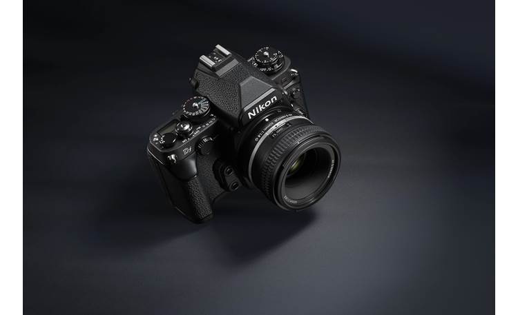 Nikon Df with 50mm f/1.8 lens Top view, from left