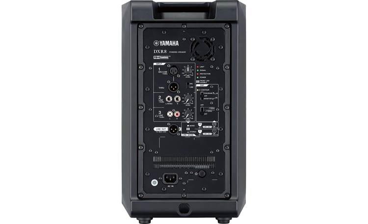 Yamaha DXR8 Input connections and controls