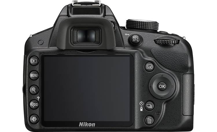 Nikon D3200 Two Lens Kit Back