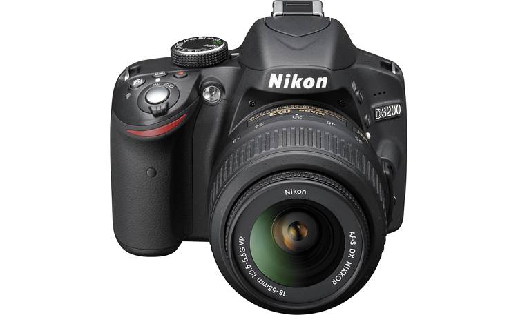 Nikon D3200 Two Lens Kit Front, higher angle