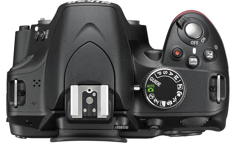 Nikon D3200 Two Lens Kit Top view (body only)
