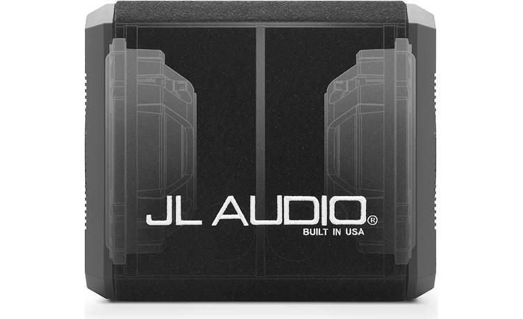 JL Audio CS210G-TW3 Opposed driver configuration effectively cancels vibration and movement of the enclosure