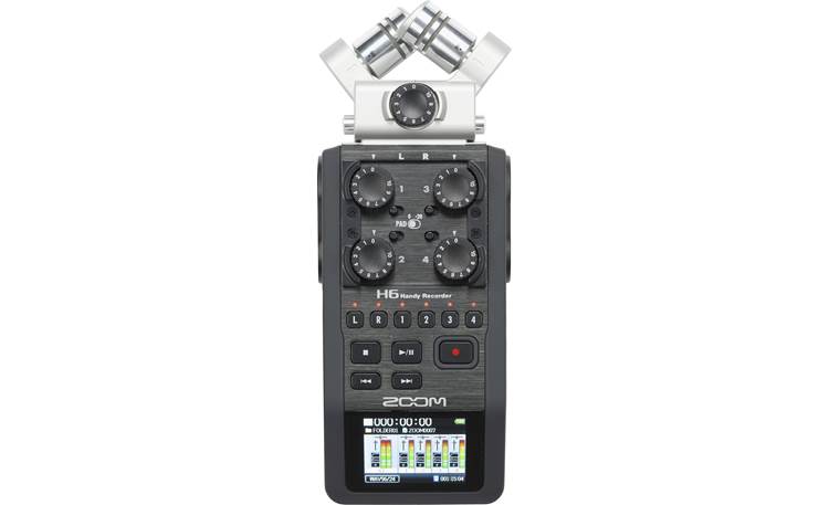 Zoom H6 Handy Front (with XY mic)