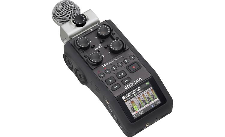 Zoom H6 Handy With MS mic installed