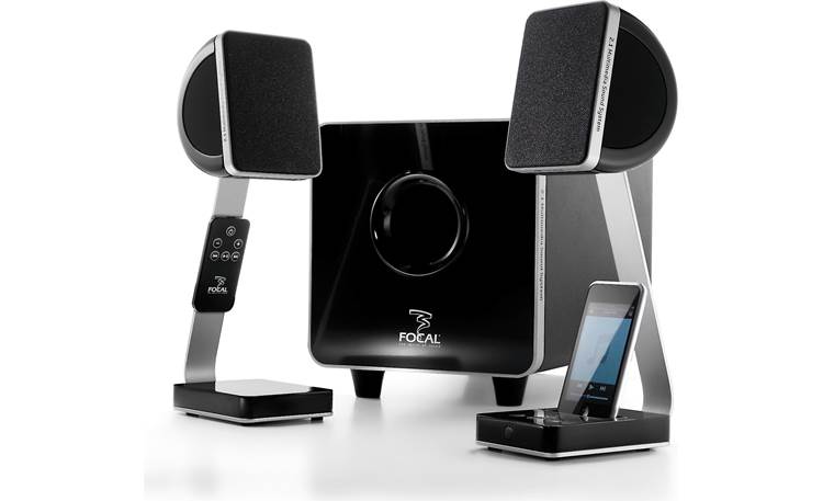 Focal XS® 2.1 Multimedia Sound System (Factory Refurbished) (iPod not included)