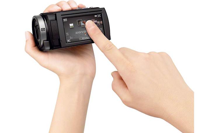 Sony HDR-CX430V Touchscreen display