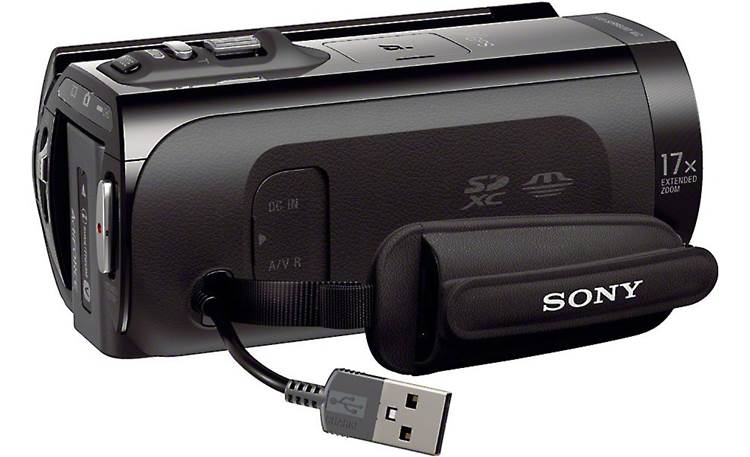 Sony HDR-TD30V Built-in USB connector