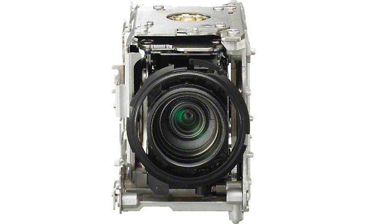 Sony HDR-PJ430V Optical assembly shown to reveal Balanced Optical Steady Shot technology