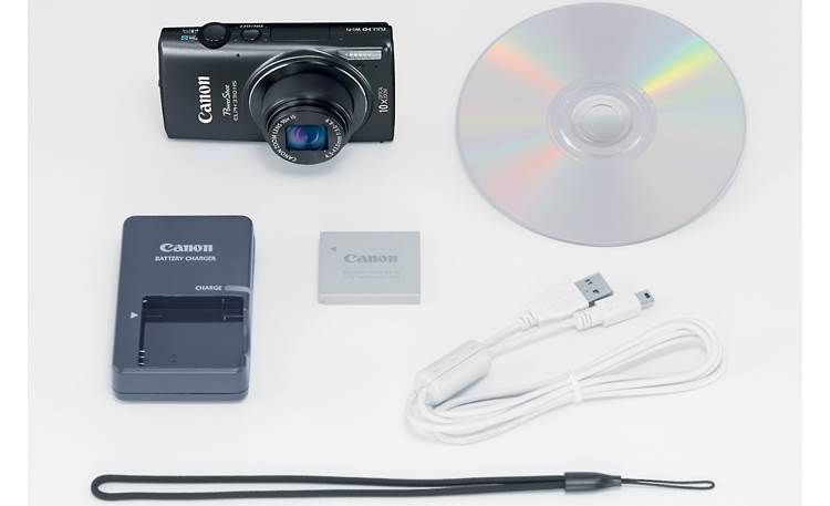 Canon PowerShot ELPH 330 HS With included accessories