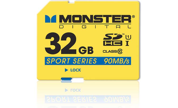 Monster Digital SDHC Memory Card Front (32GB)