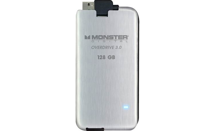 Monster Digital Overdrive™ 3.0 SSD Drive Front (128GB)