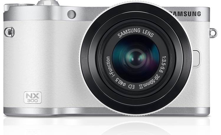 Samsung NX300 Front, straight-on