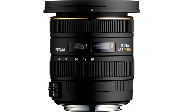 Sigma Photo 10-20mm f/3.5 Lens Front (Nikon mount)