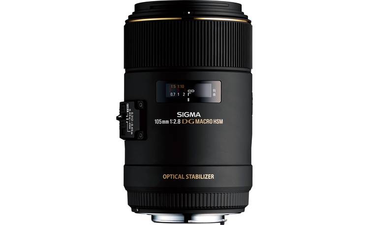 Sigma Photo 105mm f/2.8 Macro Lens Front (Canon mount)