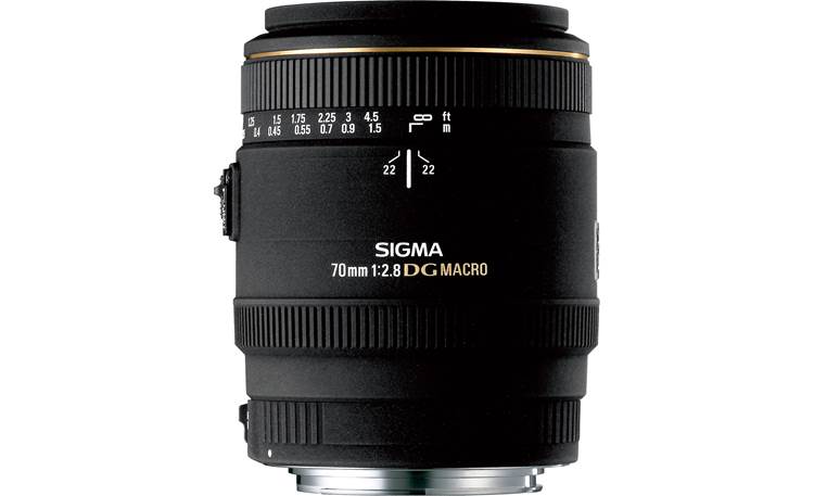 Sigma Photo 70mm f/2.8 Macro Lens Front (Canon mount)