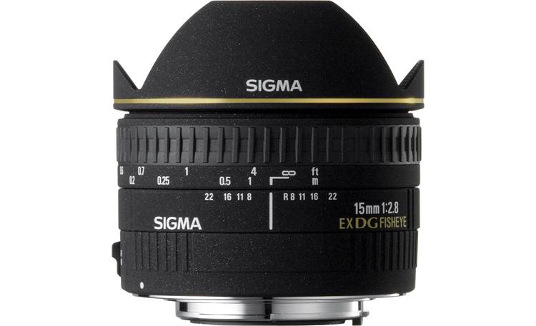 Sigma Photo 15mm f/2.8 Fisheye Lens Front (Canon mount)